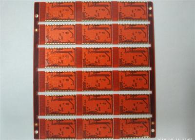 China Silkscreen branco vermelho de Soldermask do painel de controlo rígido de PCB&Industrial do circuito 4L impresso à venda