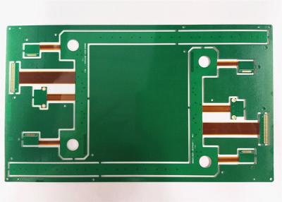 China Placa Multilayer de superfície rígida do PWB de Flex Board Green Soldermask ENIG da movimentação/HASL à venda