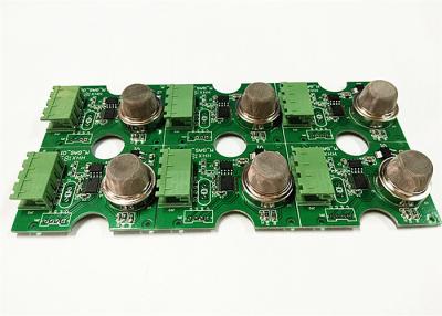 China 2-22 serigrafía electrónica del blanco de la asamblea de la placa de circuito de Soldermask del verde de las capas FR4 en venta
