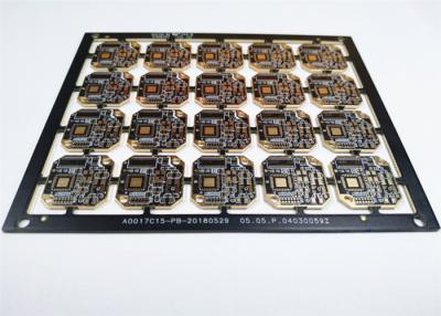 China 4L HDI Black Soldermask White Silkscreen Support SMT Printed Circuit Boards for sale