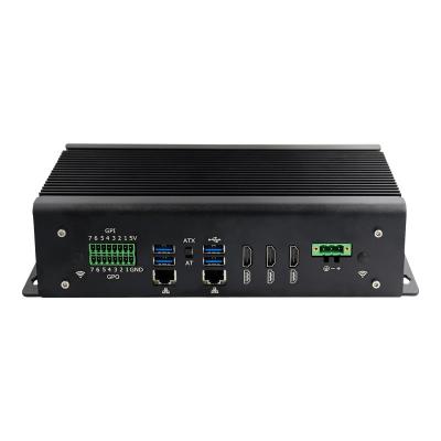 China Low Power Embedded Industrial Computer 9V - 36V Industrial Fanless Computer for sale