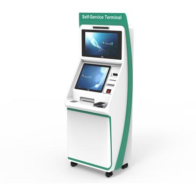 China Online Payment Self Printing Kiosk Electric Terminal Pos Android 8 Self Service Kiosk for sale