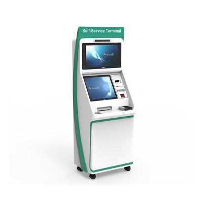 China Ticketing Payment Self Printing Kiosk Electronic Interactive Touch Screen Kiosk for sale