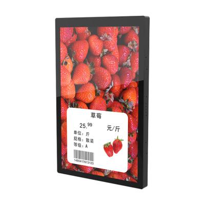 Cina Fruit 500mAh Electronic Price Tag 2.9 Inch LCD Display With NFC Function in vendita