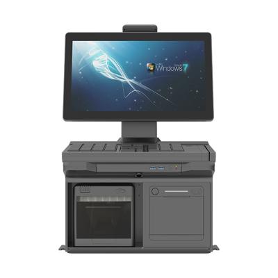 China 15.6 inch Monitor Touch Screen POS-systeem Terminal POS-systemen All in One Te koop