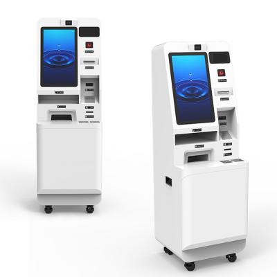 China Inquire Cash Register Kiosk Bank Self Service Kiosk Credit Card Payment Machine Kiosk for sale
