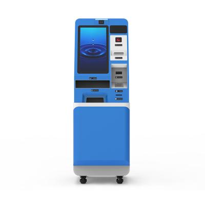 Cina All In One Self Payment Kiosk Printer Terminal Governo Chiosco di pagamento touch screen in vendita