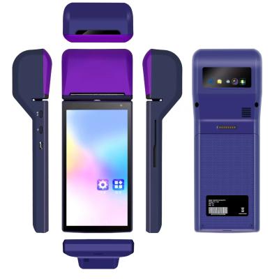 China Android Handheld POS Terminal With Wi-Fi Connectivity And HD Touchscreen Display for sale