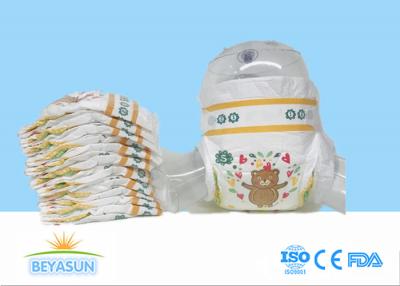 China Stocklots Disposable Baby Nappy Diapers Bulk With Magic Tape for sale