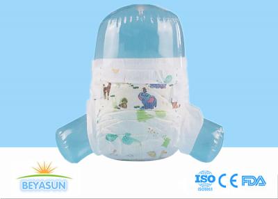 China Disposable Newborn Baby Diapers Size 0 10 Lb Bales With Double Velcro Tapes for sale