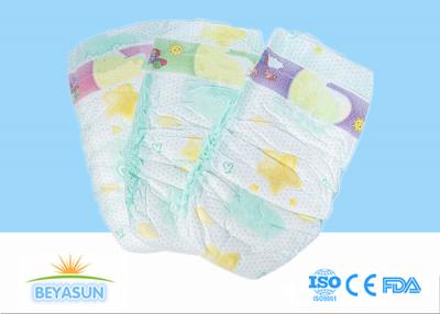 China Breathable Disposable Infant Baby Custom Diapers Logo Non Woven Fabric Printed for sale