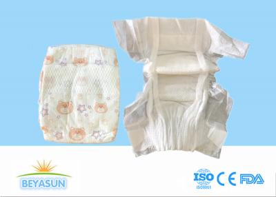 China A melhor fralda descartável de venda que mima o tecido macio respirável do bebê da tela da superfície do algodão à venda