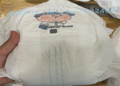 China Baby Boss Pull Up Diaper Printed Breathable B Grade Diapers In Carton Packaging for sale