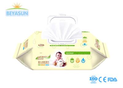 China Bamboo para bebés toalhas úmidas descartáveis água limpeza orgânica natural eco mão à venda