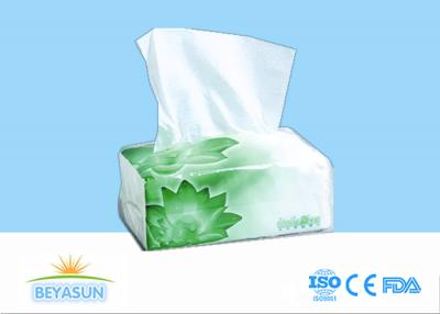 Chine Tissue Napkin Fourniture d'usine Papier tissé facial blanc sans gravure à vendre