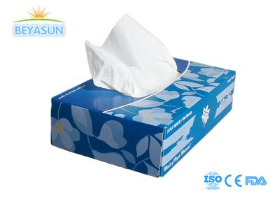 China 2ply 3ply Facial Paper Tissue Soft Promotional Rectangle Cube Box Facial Tissue for sale