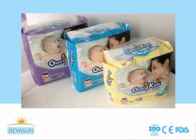 China Breathable Chemical Free Diapers Disposable With Magic Tapes , Eco Friendly for sale