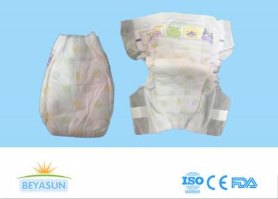 China Professional Printed Disposable Baby Diapers Magic Tape Custom Diapers For Babies for sale
