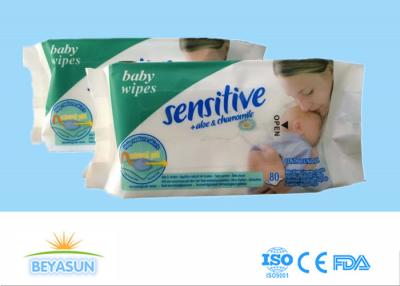 China Sentitive Merry quality  Sterile alcohol free Clearing Disposable Wet Wipes with Johnson smell for sale