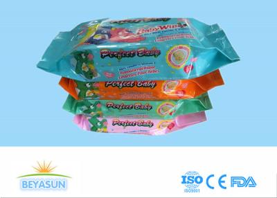 China Antiseptic Baby Disposable Wet Wipes Flushable For Face / Hand , 20x15cm Size for sale