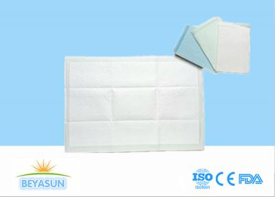 China Surgical Nonwoven Disposable Bed Pads For Hospital , Diamond Pattern Surface for sale