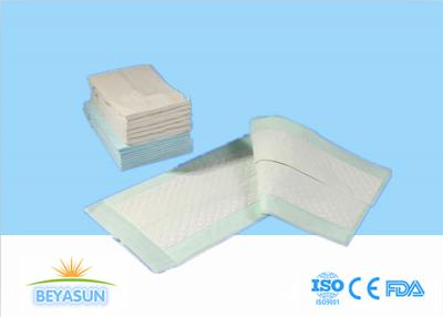 中国 60*90cmの眠いベッドの保護装置は使い捨て可能な、医学の不節制のパッドにパッドを入れます 販売のため