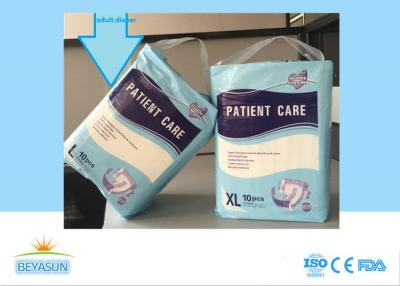 China Printed Incontinence Adult Diaper Disposal For Patient Adults / Old Person for sale
