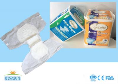 China Overnight Adult Disposable Diapers For Old Persons With PE Cover for sale