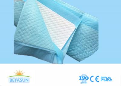 China Nonwoven Hospital Disposable Bed Pads For Elderly / Adults , 60*90cm Size for sale