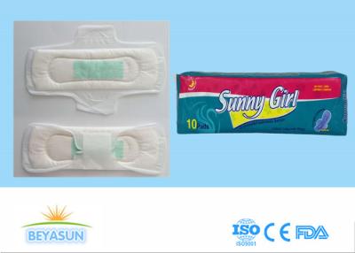 China Almofadas sanitárias de maternidade Hypoallergenic com as asas para o uso da noite, ISO do CE alistado à venda