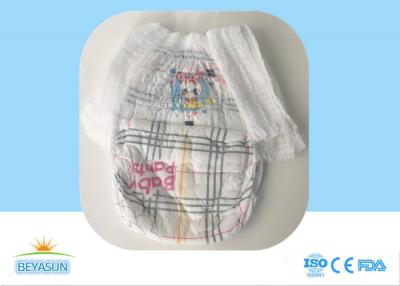 China High Absorbency Baby Pull Up Nappies Non Woven Fabric Materials M/L/XL Size for sale