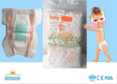 China Huge Absorbency Baby Diaper Products Natural Disposable Diapers With Magic Tapes , Eco Friendly for sale