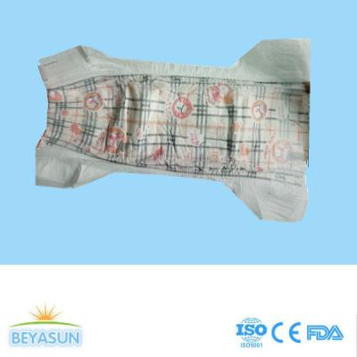 China Bales B Grade Diapers 100% Usable  With  Hydrophilic Nonwoven Cottony Surface for sale