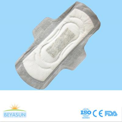 中国 大きさの生物草の医学のAnion Onion衛生パッドの女性生理用ナプキン 販売のため