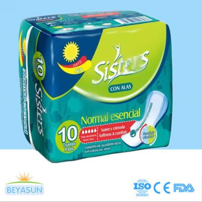 China Hypoallergenic Organic Sanitary Pads Disposal For Ladies Heavy Bleeding for sale
