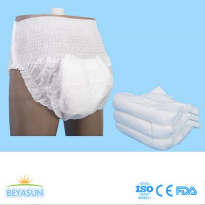 China Pulp Sleepy Adult Disposable Diapers , Economy Adult Diaper Pants Underwear for sale