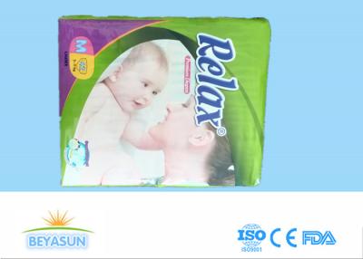 China Hypoallergenic Size 4 OEM Relax Chemical Free Diapers / Disposable Baby Nappies for sale