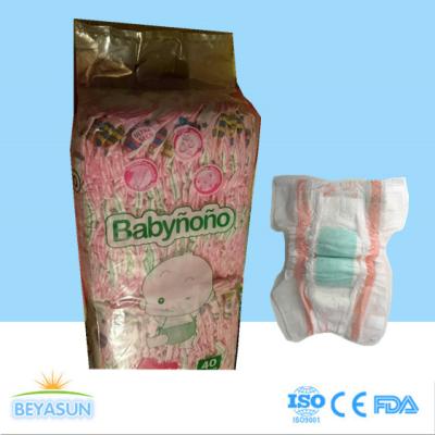 China Infant Baby Diapers , Magic Tape Bolivia Baby Nono Popular Diaper SOFT CARE for sale