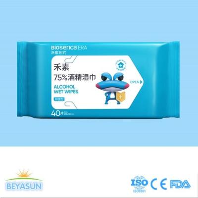 China 75% Medical Alcohol Anti Virus Babyganics Wipes Antiseptic Disinfectant Wet Wipes for sale