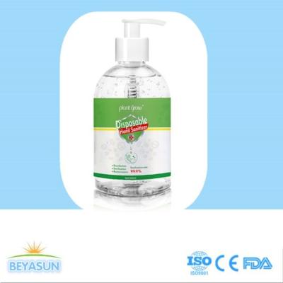 China Disposable Hand Alcohol Sanitizer Gel Waterless Liquid Form And Adults Group Hand Wash for sale