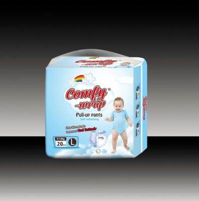 China Large Size Disposable Baby Pull Up Pants Boy use Breathable Baby Pants for sale