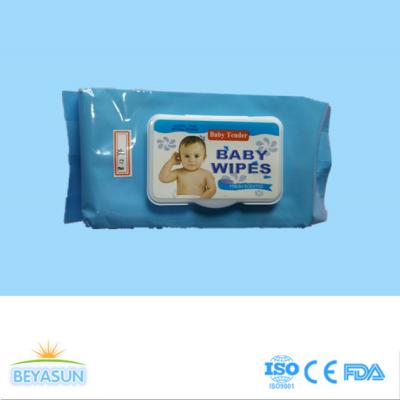 China Weiches Reinigungsalkoholfreies Baby-Wegwerfabwischen für Restaurant Familiy zu verkaufen