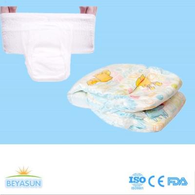 China Frontal PP Tape Baby Pull Up Pants With Colorful Tissue Waist Tape for sale