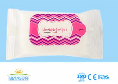 China Disposable Facial Wet Wipes For Makeup Removal Disinfection Feminine Cleaning for sale