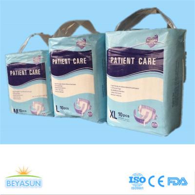 China PE Backsheet Soft Breathable Adult Disposable Diapers Non Woven Fabric for sale