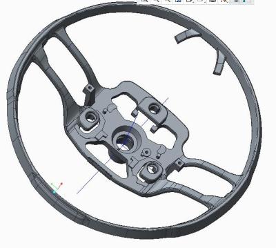 China Magnesium Alloy Steering Wheel Frame Metals Light Car Wheel Cover for sale