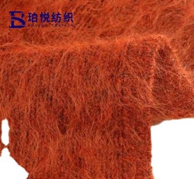 China Fio de mohair tingido Merino Fio de mohair de lã para tricotar Tecelagem Costura à venda