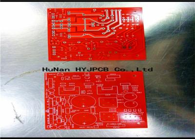 Chine Carte PCB noire rouge d'électronique grand public de carte dégrossi de double de la carte PCB FR4 Solde d'affichage de carte PCB de Speacker à vendre