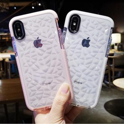 China Diamond Iphone X Xs Max Xsmax Gasbag Clear Cell Phone Protective Covers for sale