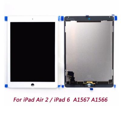 China IPad Air 2 Ipad 6 A1567 A1566 Tablet LCD Screen Digitizer Assembly for sale